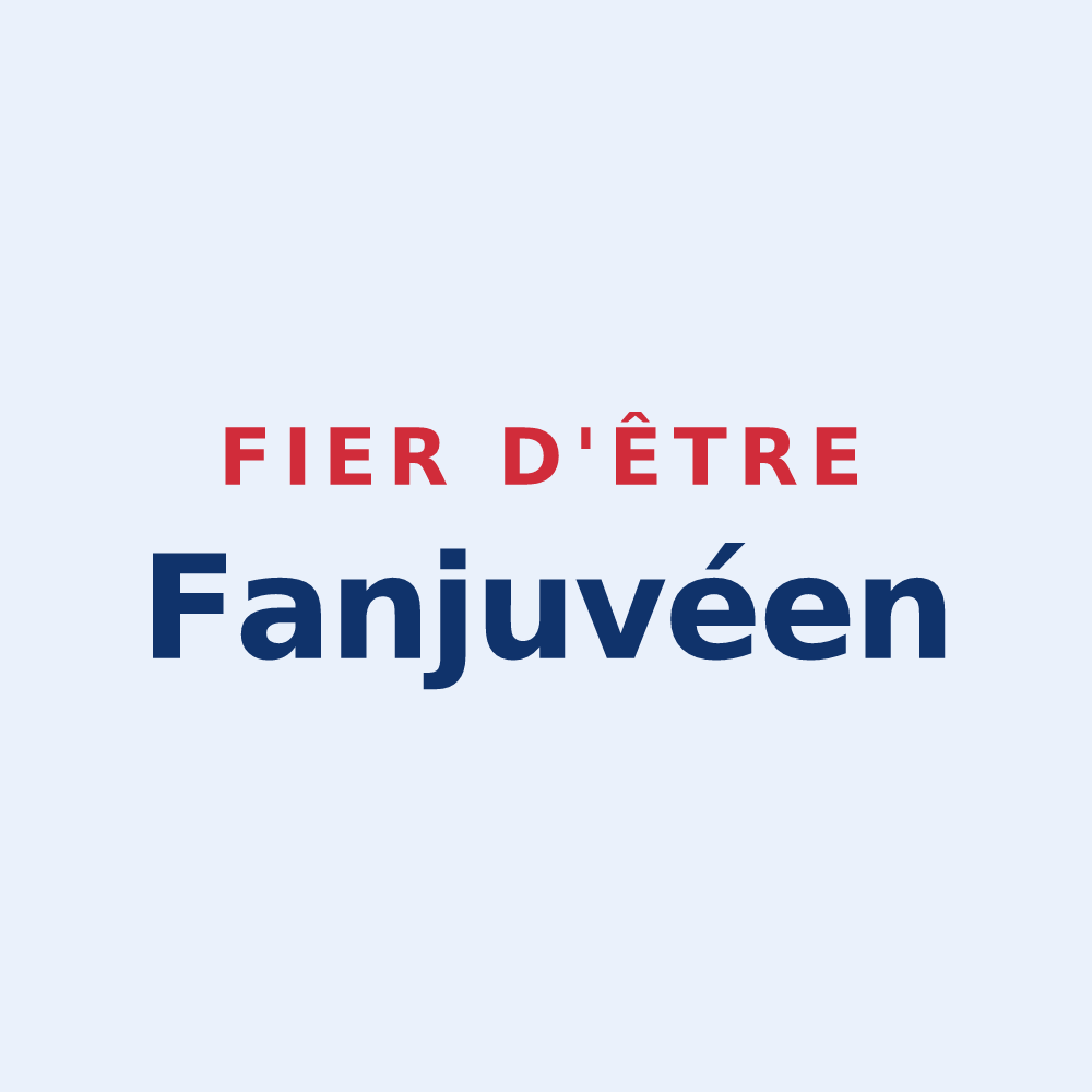 Sticker « Fier d'être Fanjuvéen » — design pour Fanjeaux