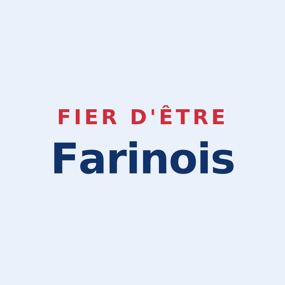 Sticker « Fier d'être Farinois » — design pour Fareins