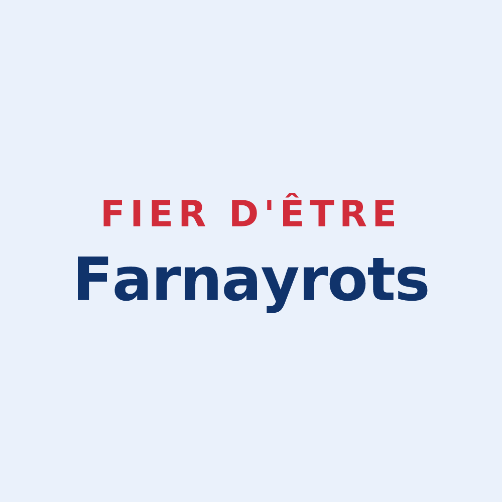 Sticker « Fier d'être Farnayrots » — design pour Farnay