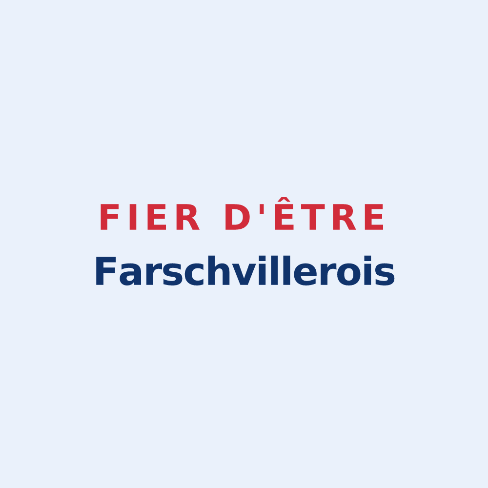Sticker « Fier d'être Farschvillerois » — design pour Farschviller