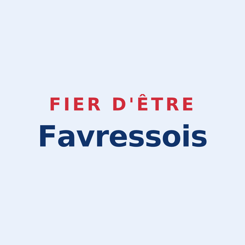 Sticker « Fier d'être Favressois » — design pour Favresse