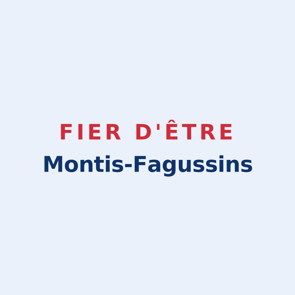 Sticker « Fier d'être Montis-Fagussins » — design pour Fay-en-Montagne
