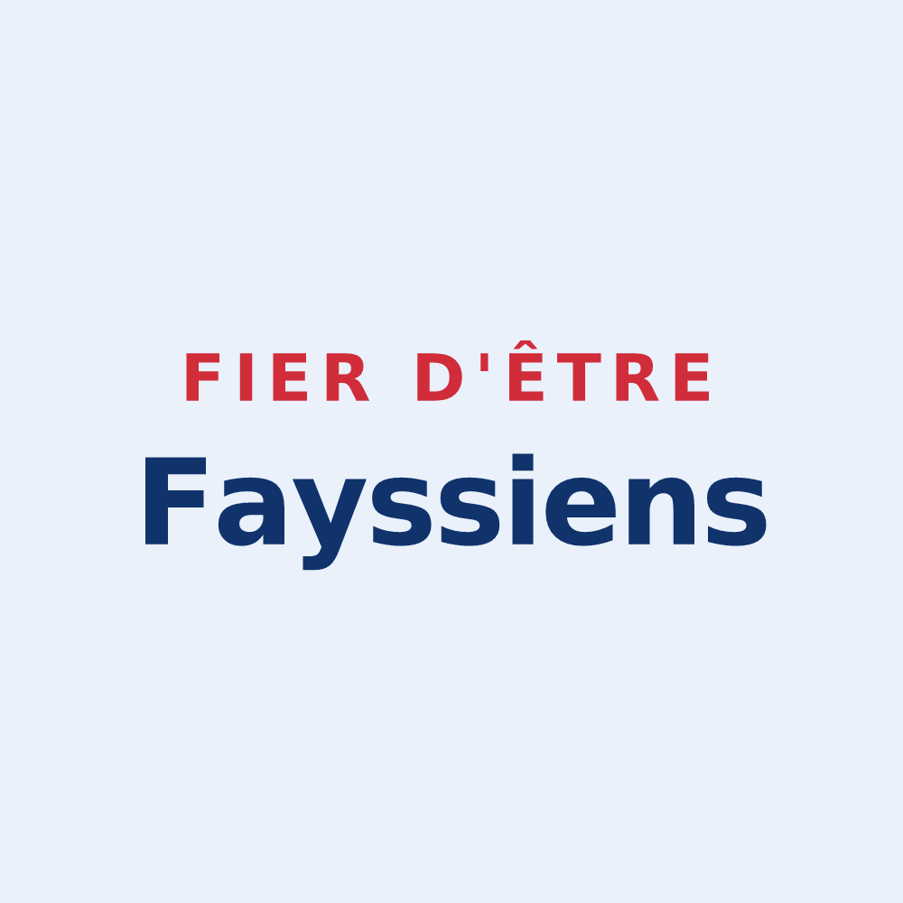 Sticker « Fier d'être Fayssiens » — design pour Faÿ-lès-Nemours