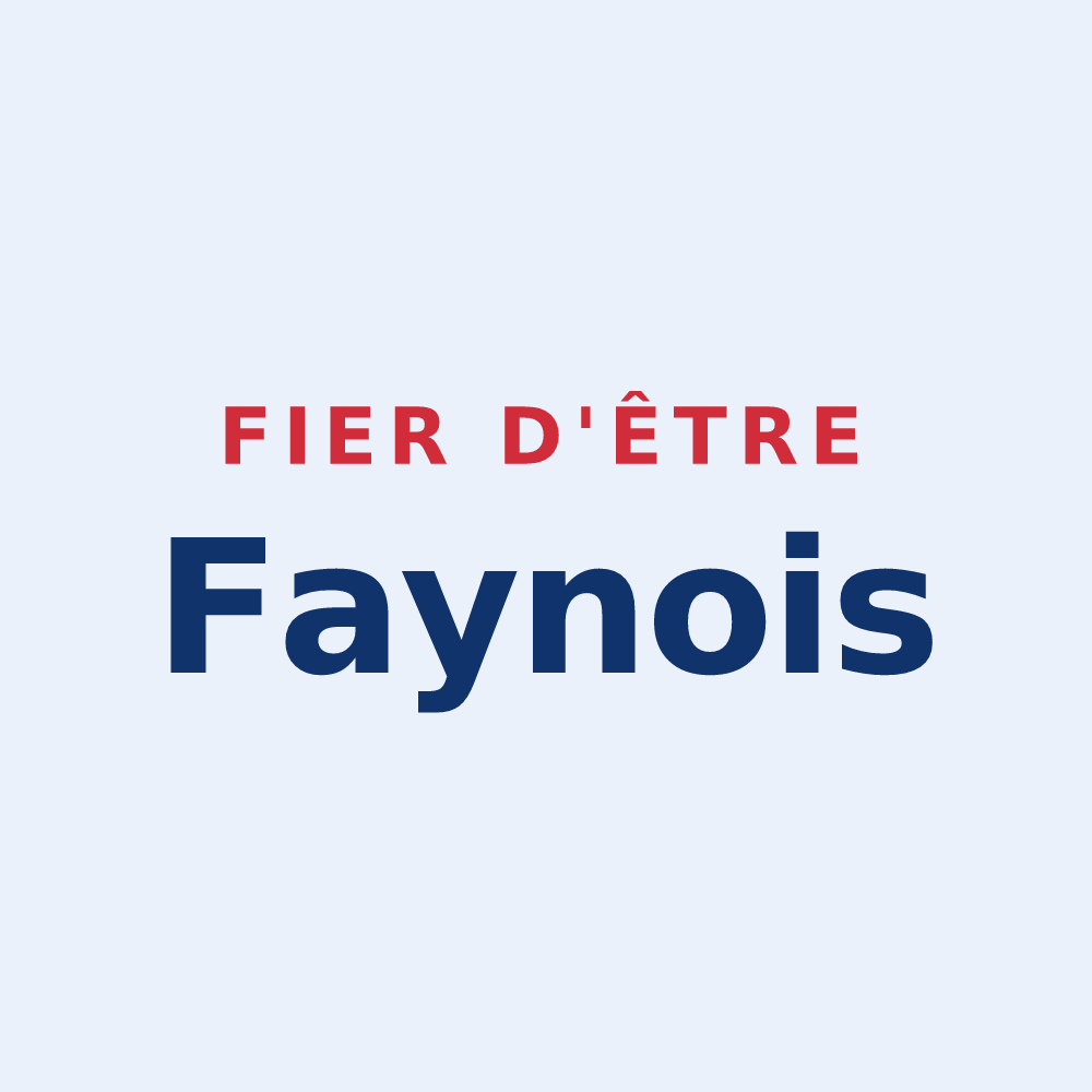 Sticker « Fier d'être Faynois » — design pour Fay-sur-Lignon
