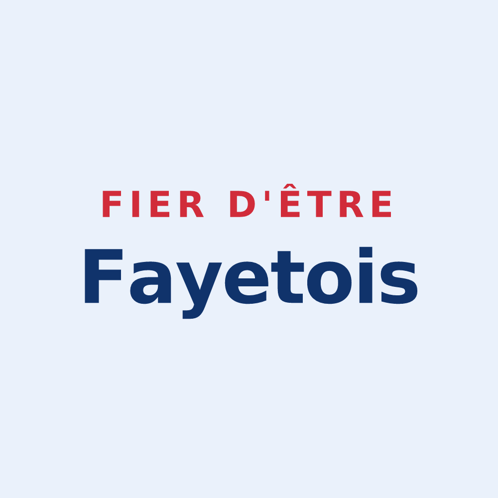 Sticker « Fier d'être Fayetois » — design pour Fayet