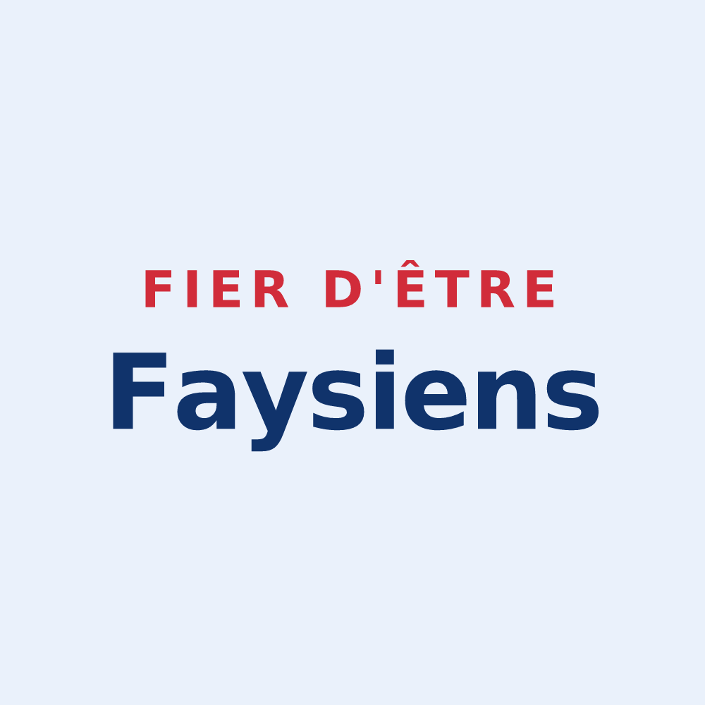 Sticker « Fier d'être Faysiens » — design pour Fays