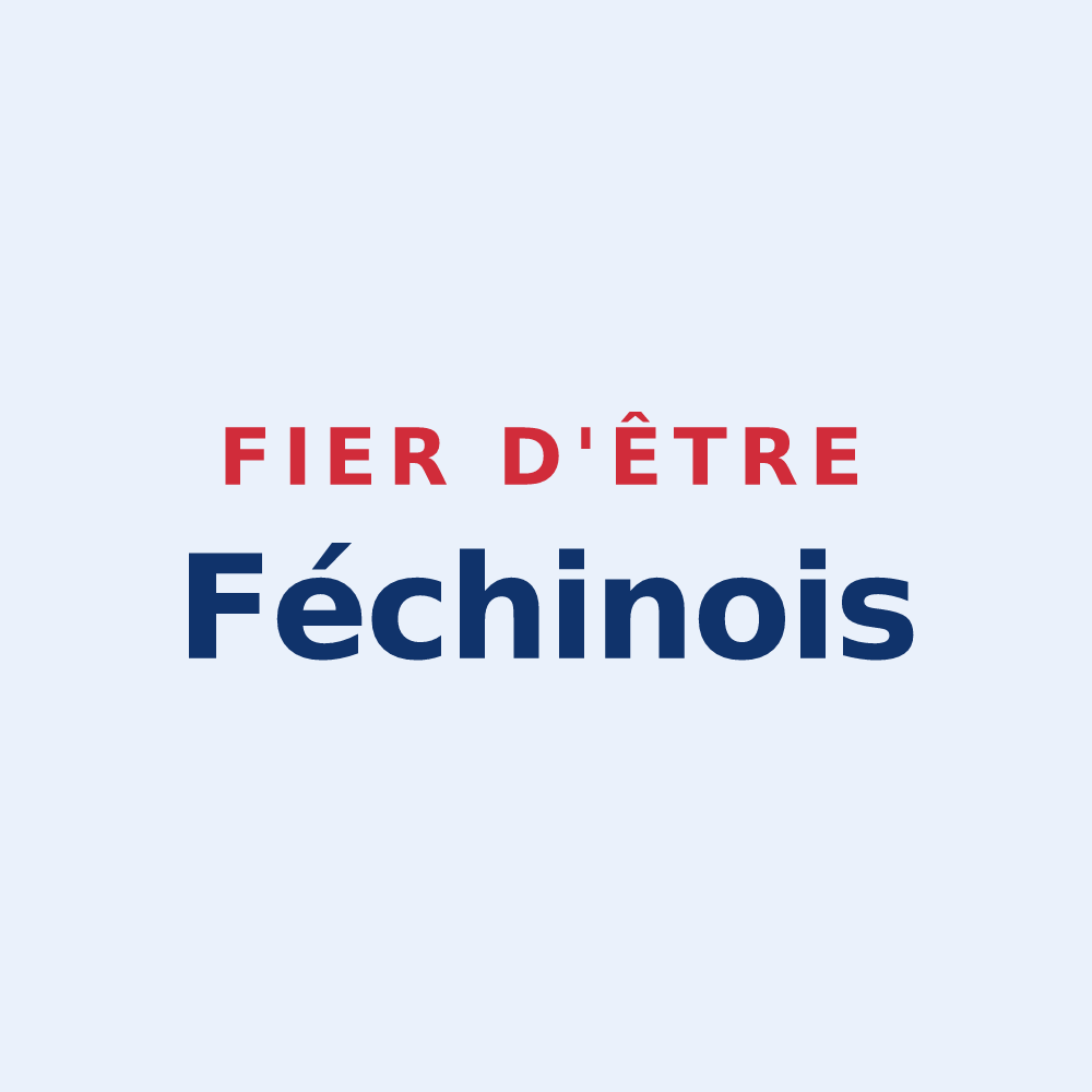Sticker « Fier d'être Féchinois » — design pour Féchain