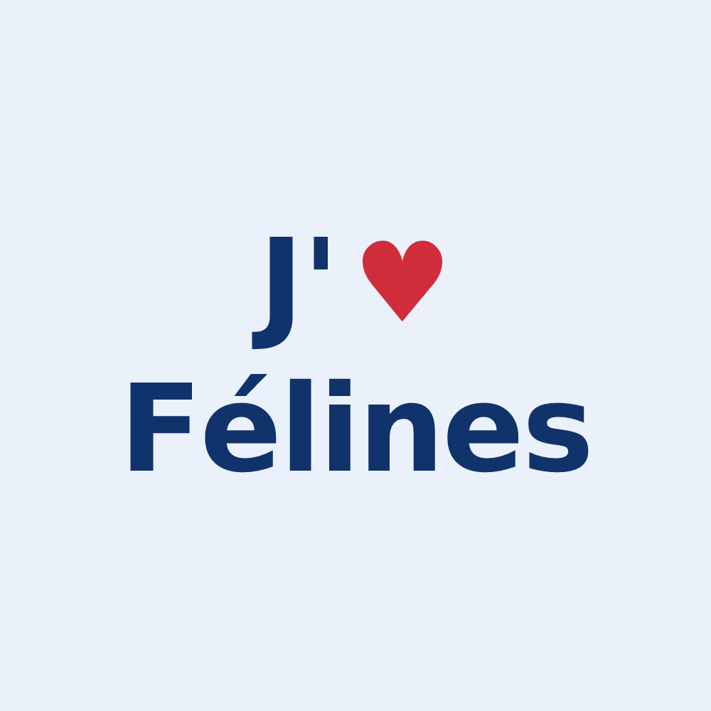 Sticker personnalisé Félines — design J'aime Félines