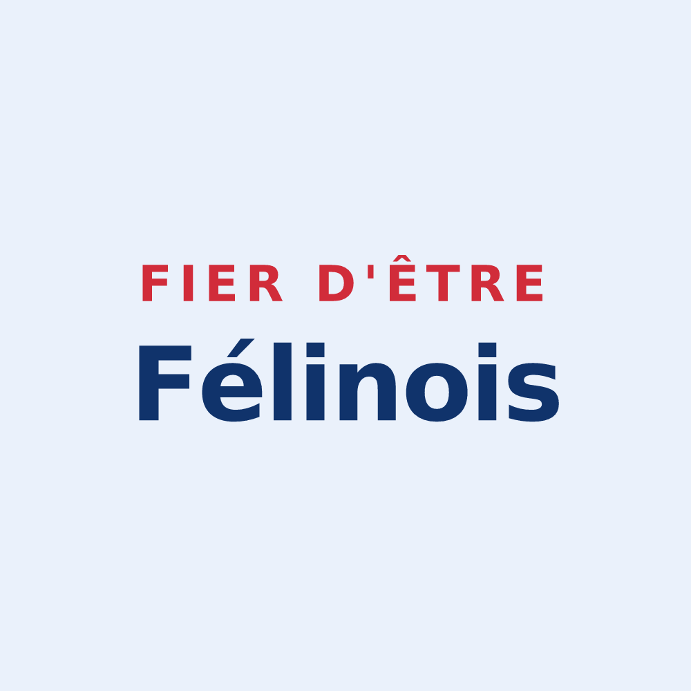 Sticker « Fier d'être Félinois » — design pour Félines