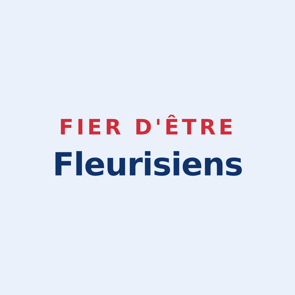 Sticker « Fier d'être Fleurisiens » — design pour Felleries