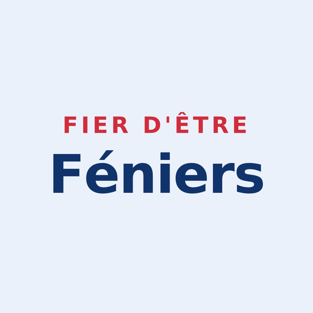 Sticker « Fier d'être Féniers » — design pour Féniers