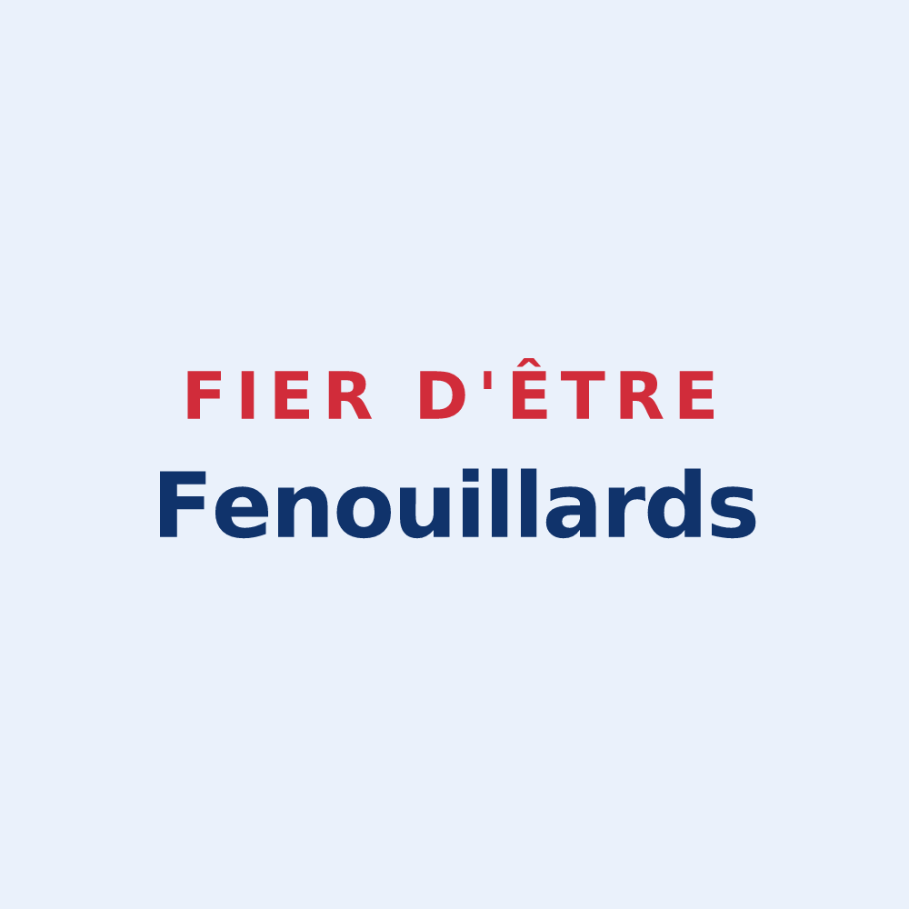 Sticker « Fier d'être Fenouillards » — design pour Fenioux