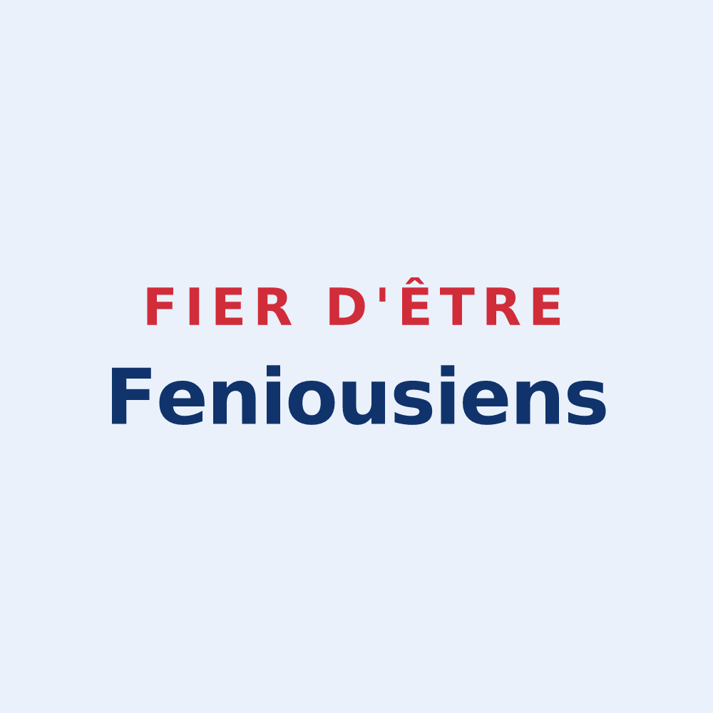 Sticker « Fier d'être Feniousiens » — design pour Fenioux