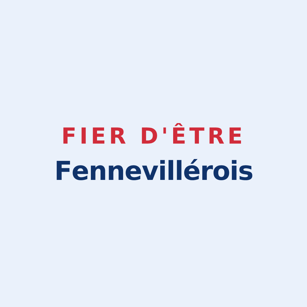 Sticker « Fier d'être Fennevillérois » — design pour Fenneviller