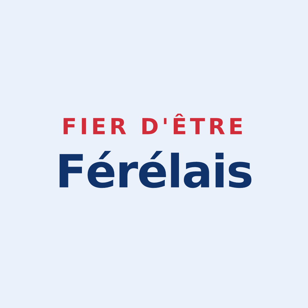 Sticker « Fier d'être Férélais » — design pour Férel