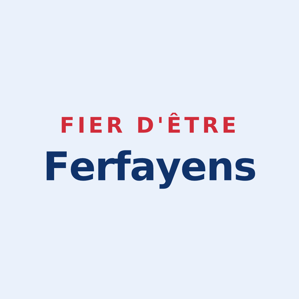 Sticker « Fier d'être Ferfayens » — design pour Ferfay