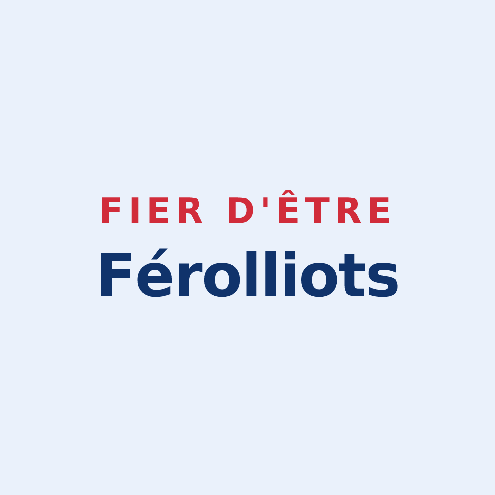 Sticker « Fier d'être Férolliots » — design pour Férolles