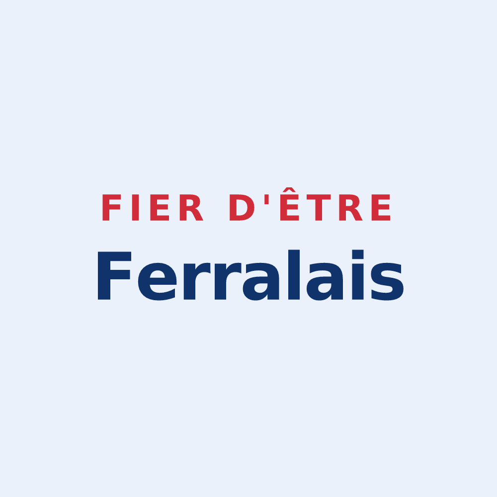 Sticker « Fier d'être Ferralais » — design pour Ferrals-les-Montagnes