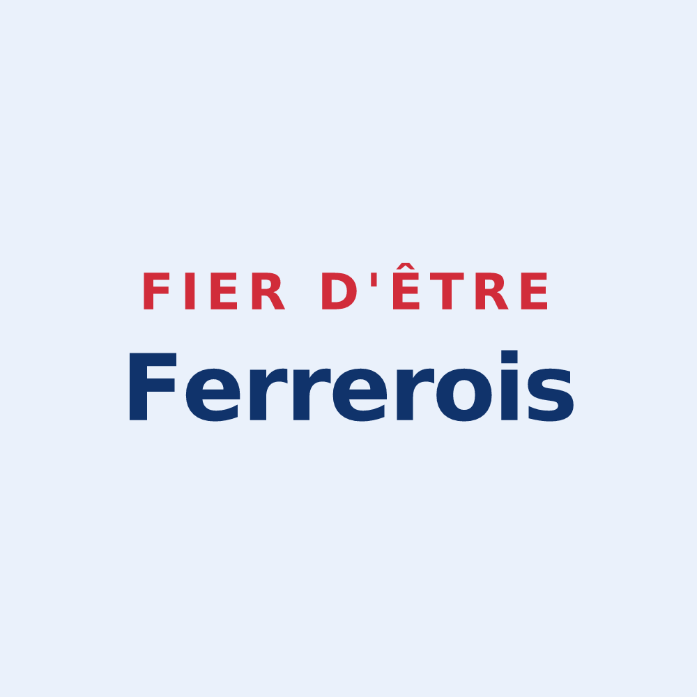 Sticker « Fier d'être Ferrerois » — design pour Ferrère