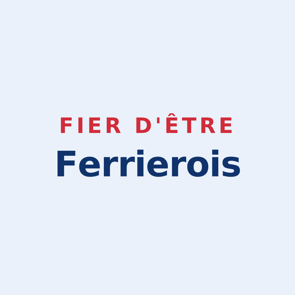 Sticker « Fier d'être Ferrierois » — design pour Ferrières-en-Bray