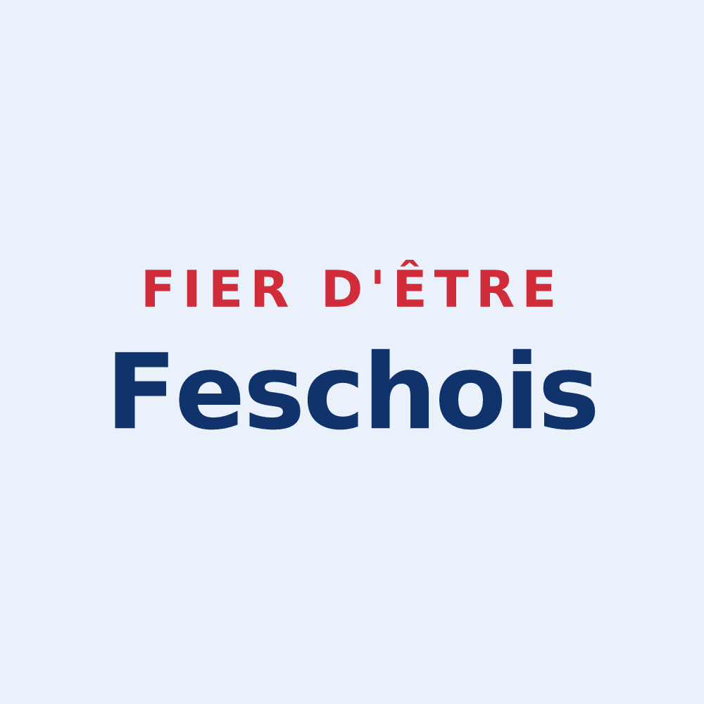 Sticker « Fier d'être Feschois » — design pour Fesches-le-Châtel
