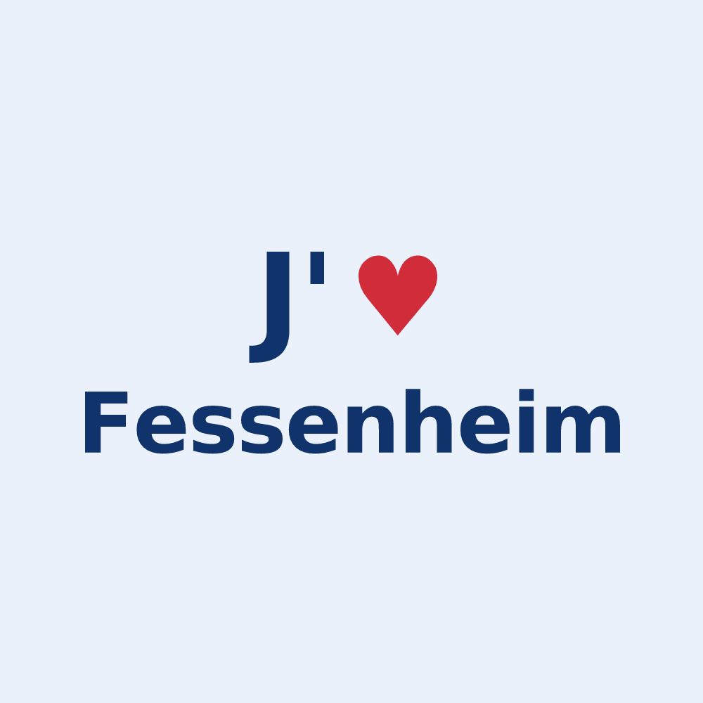 Sticker personnalisé Fessenheim — design J'aime Fessenheim