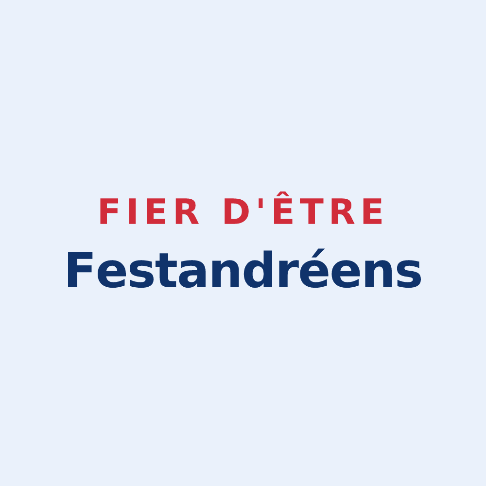 Sticker « Fier d'être Festandréens » — design pour Festes-et-Saint-André