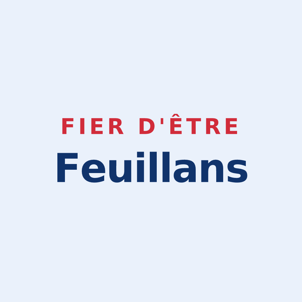Sticker « Fier d'être Feuillans » — design pour Feuilla