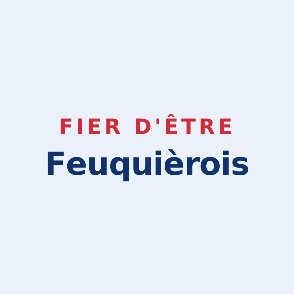 Sticker « Fier d'être Feuquièrois » — design pour Feuquières
