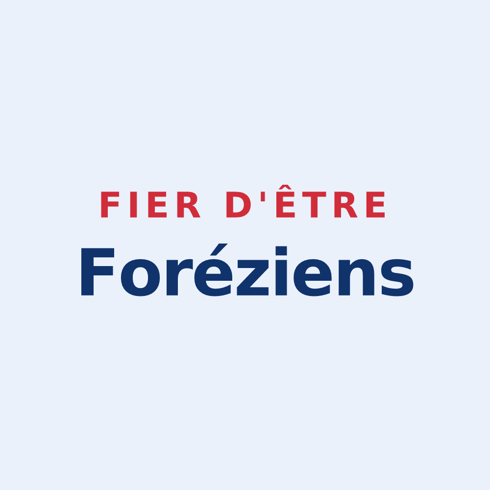 Sticker « Fier d'être Foréziens » — design pour Feurs