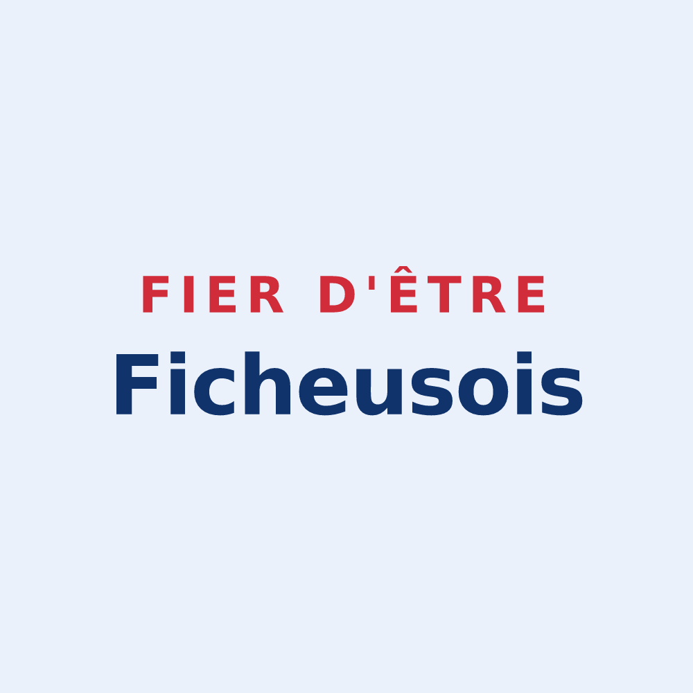 Sticker « Fier d'être Ficheusois » — design pour Ficheux