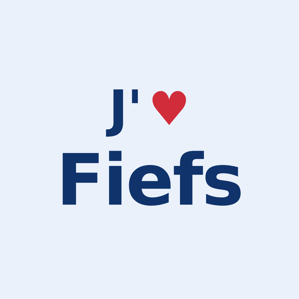 Sticker personnalisé Fiefs — design J'aime Fiefs
