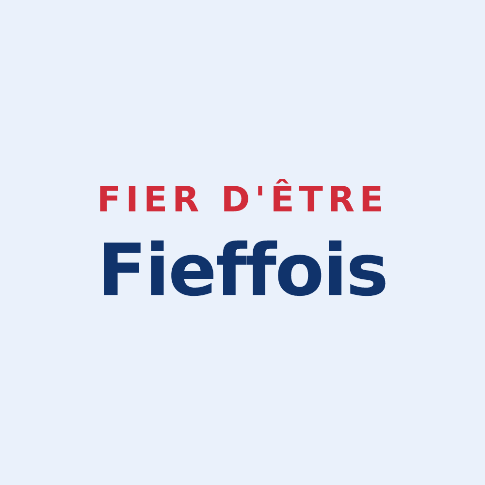 Sticker « Fier d'être Fieffois » — design pour Fiefs