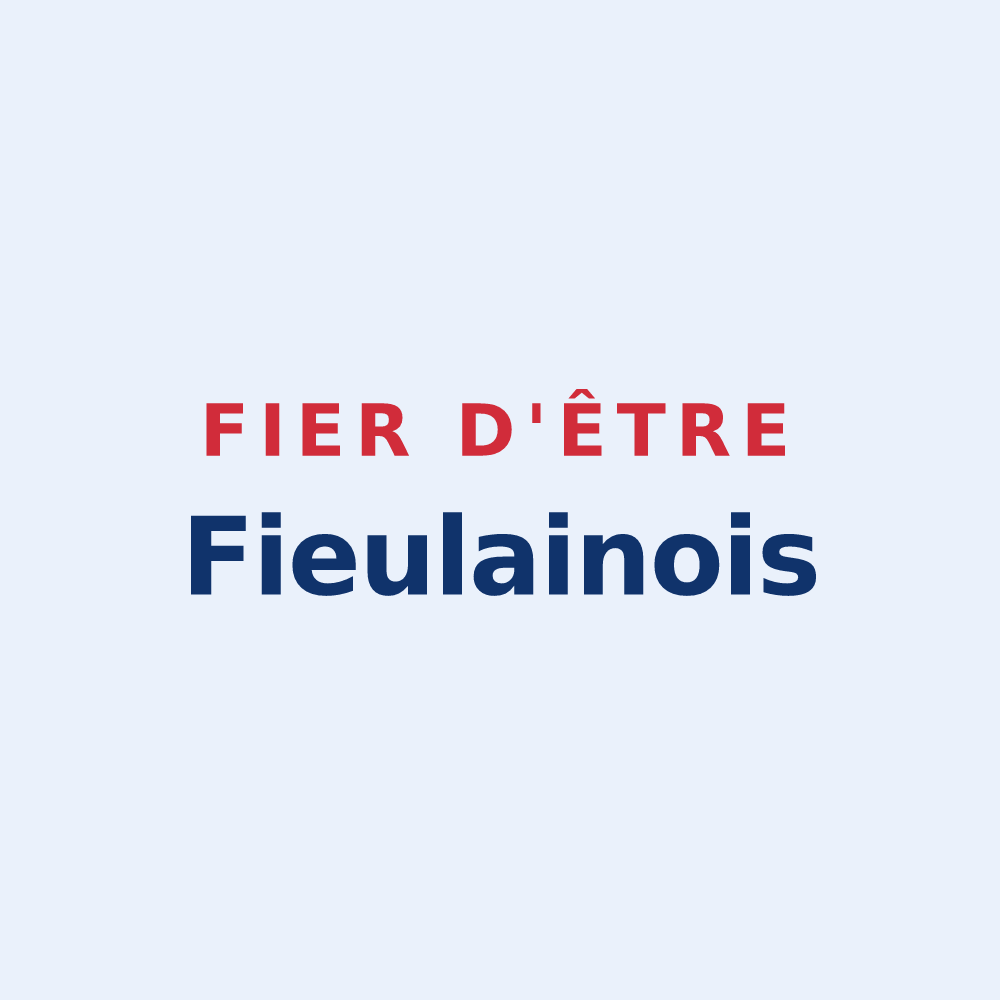 Sticker « Fier d'être Fieulainois » — design pour Fieulaine