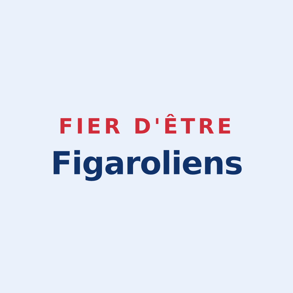Sticker « Fier d'être Figaroliens » — design pour Figarol