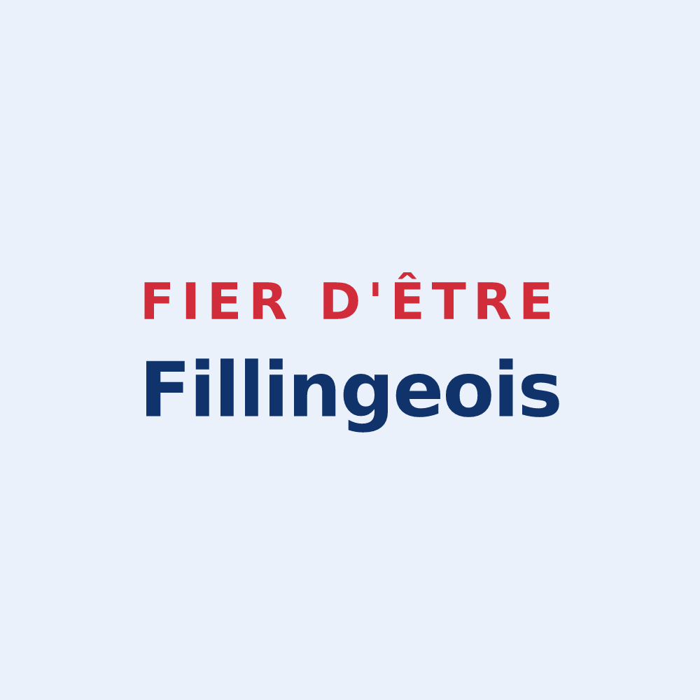 Sticker « Fier d'être Fillingeois » — design pour Fillinges