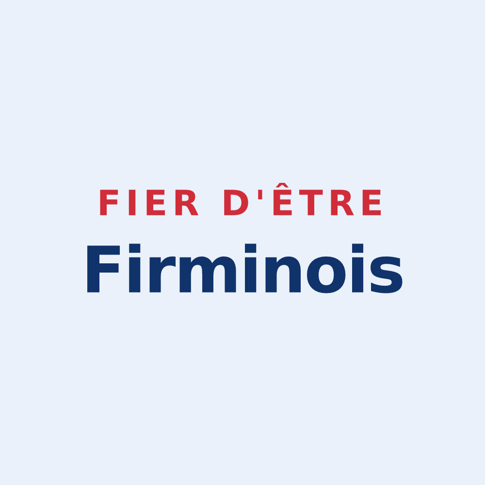 Sticker « Fier d'être Firminois » — design pour Firmi