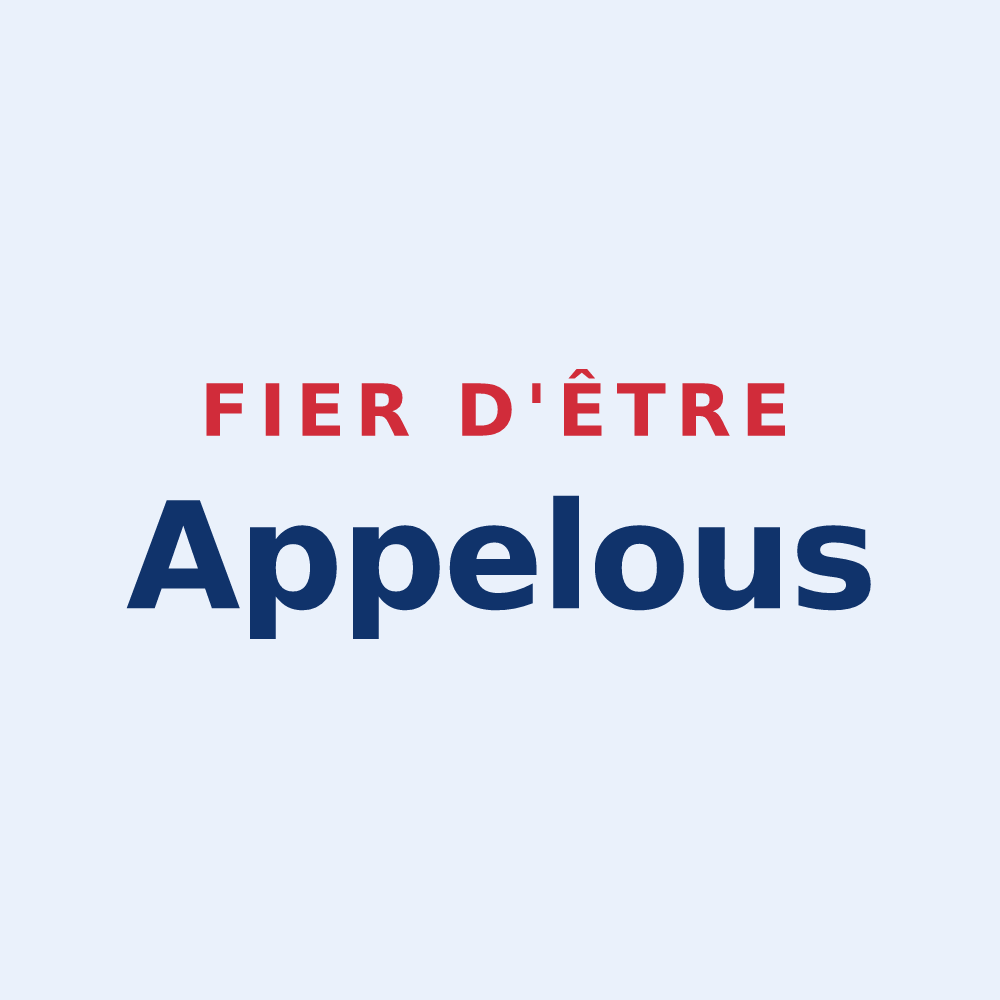 Sticker « Fier d'être Appelous » — design pour Firminy