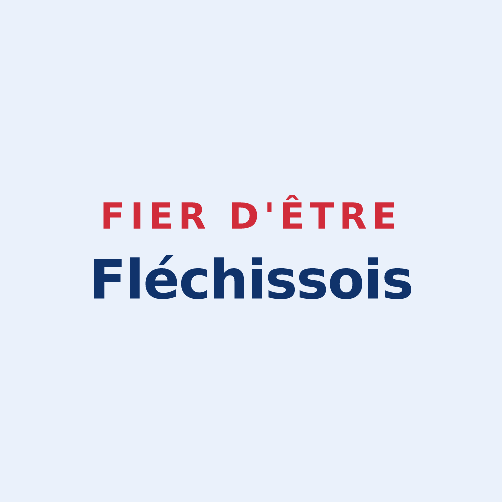 Sticker « Fier d'être Fléchissois » — design pour Fléchy