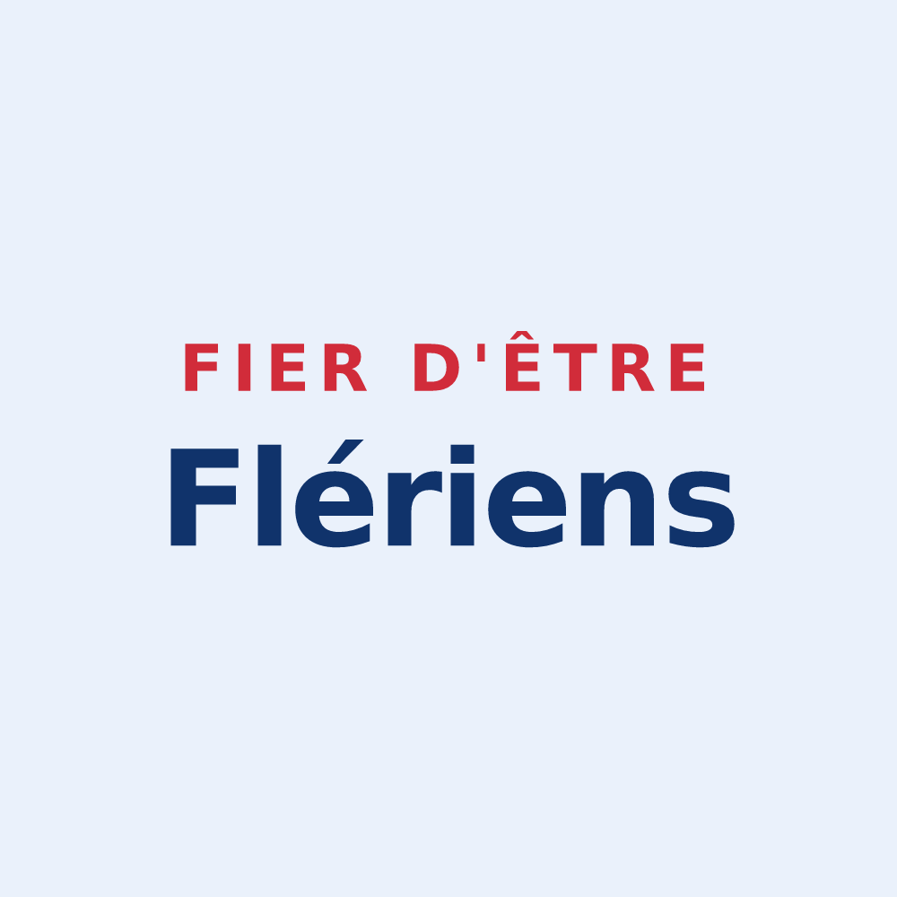 Sticker « Fier d'être Flériens » — design pour Flers