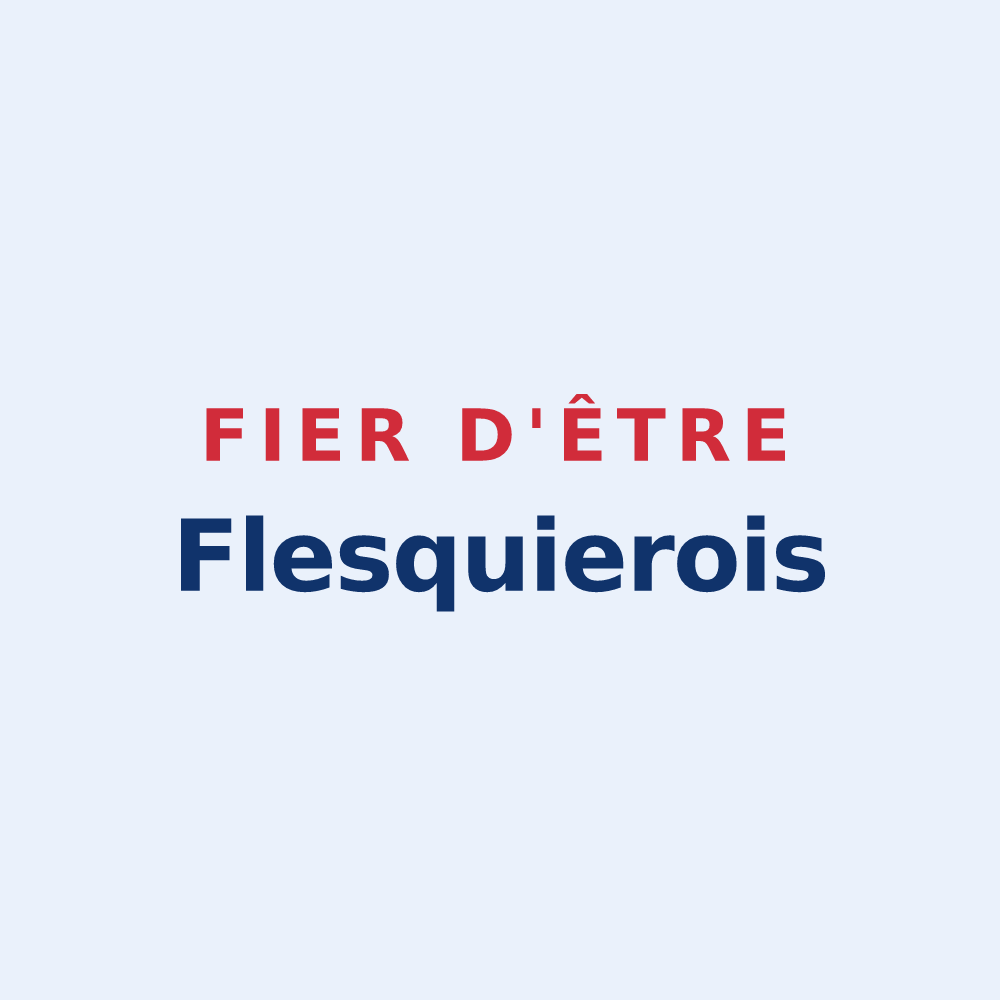 Sticker « Fier d'être Flesquierois » — design pour Flesquières
