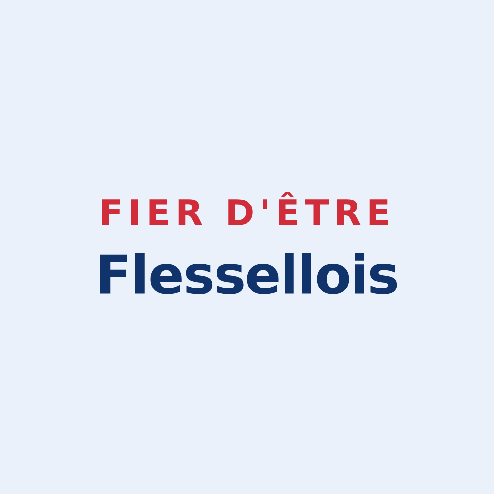 Sticker « Fier d'être Flessellois » — design pour Flesselles