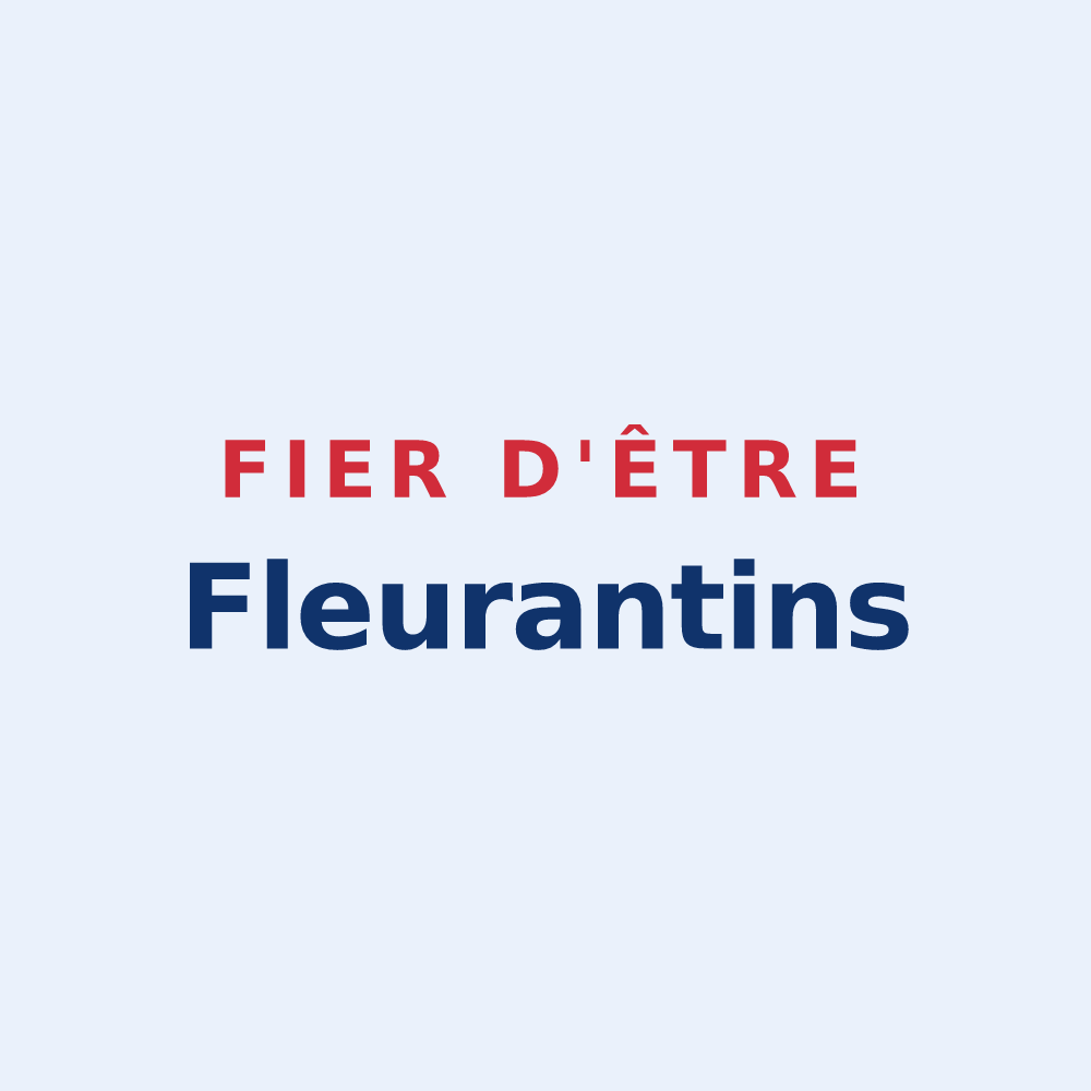 Sticker « Fier d'être Fleurantins » — design pour Fleurance