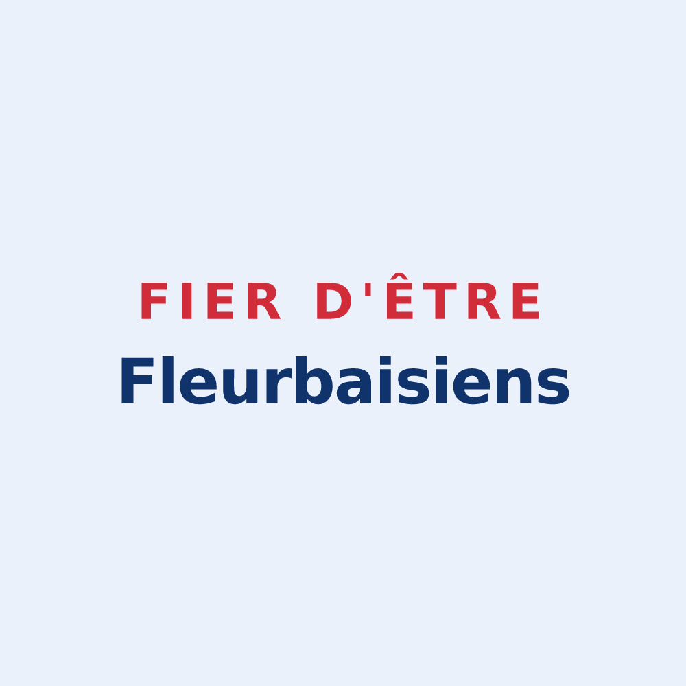 Sticker « Fier d'être Fleurbaisiens » — design pour Fleurbaix