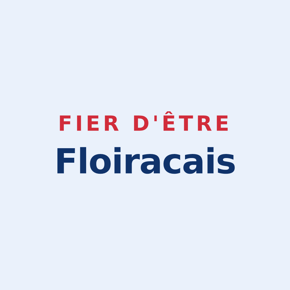 Sticker « Fier d'être Floiracais » — design pour Floirac