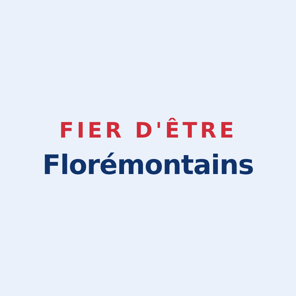 Sticker « Fier d'être Florémontains » — design pour Florémont