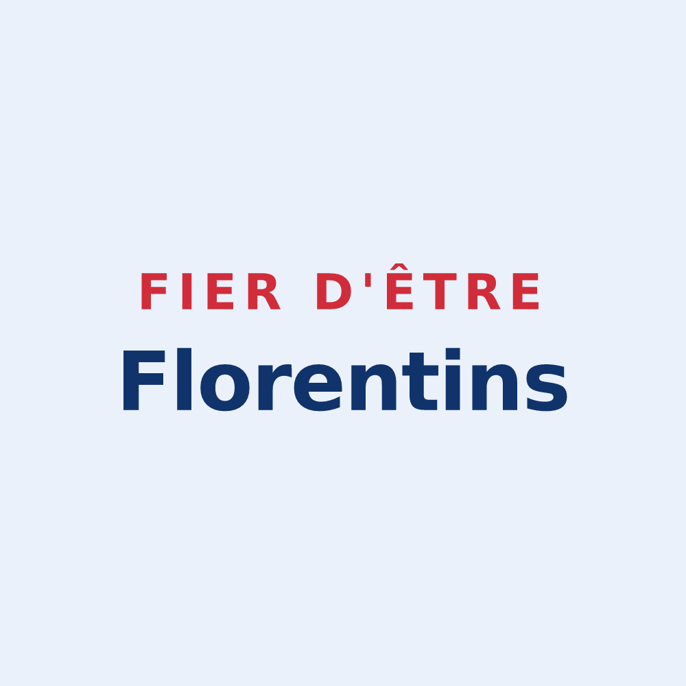 Sticker « Fier d'être Florentins » — design pour Florent-en-Argonne