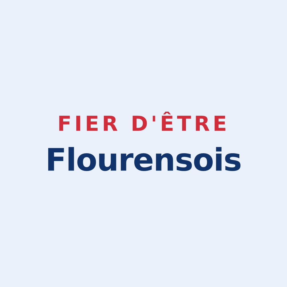 Sticker « Fier d'être Flourensois » — design pour Flourens