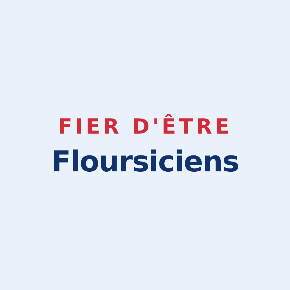 Sticker « Fier d'être Floursiciens » — design pour Floursies