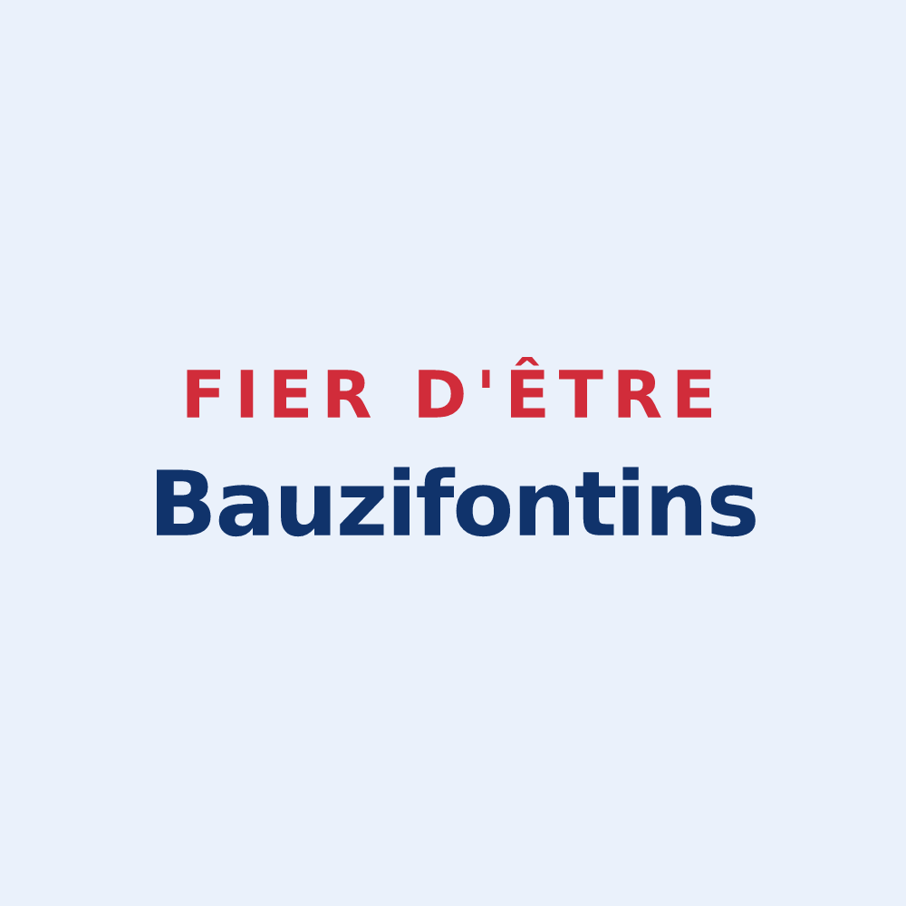 Sticker « Fier d'être Bauzifontins » — design pour Fonbeauzard